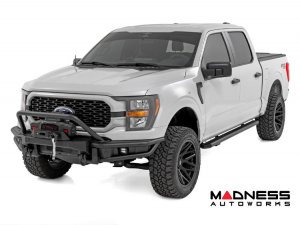 Ford F-150 Front Bumper - Tubular - Rough Country - (2021 -2023) - w/ Winch Plate